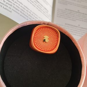 Anillo Oursin Color naranja