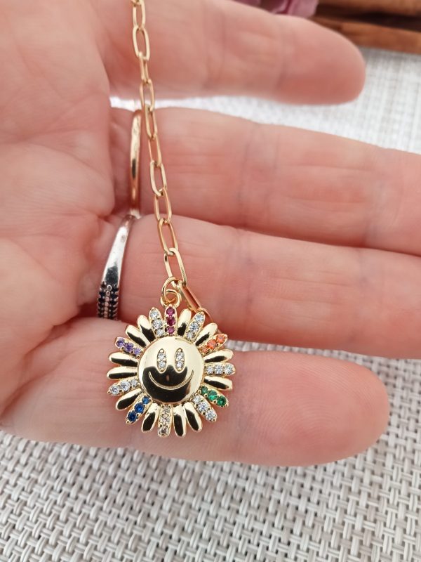 Pulsera sol dorada - Imagen 5
