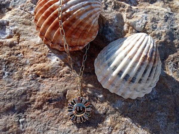 Pulsera sol dorada - Imagen 3