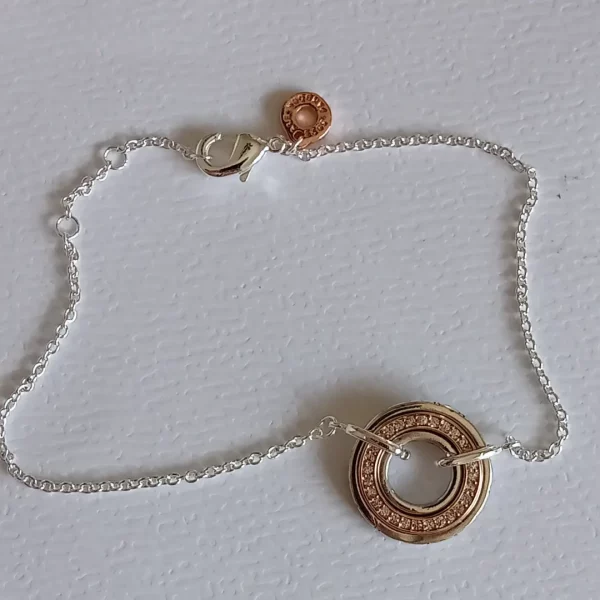 Pulsera Pavé Pandora en dos tonos - Imagen 7