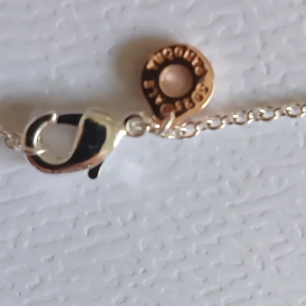 Pulsera Pavé Pandora en dos tonos - Imagen 6