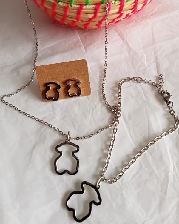 Conjunto tres piezas osos
