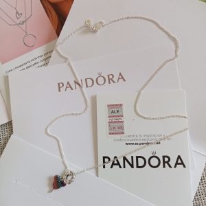 Cadena con charms Piruleta Mickey Mouse