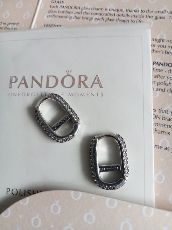 Pendientes de plata link Pandora