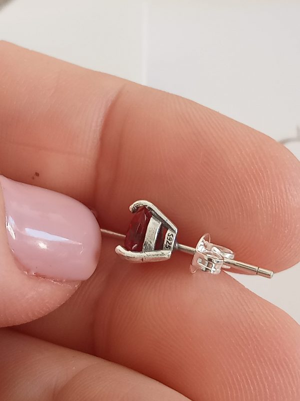 Pendientes corazón rojo Pandora - Imagen 4