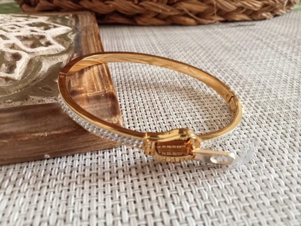 Brazalete de lujo en dorado - Imagen 2