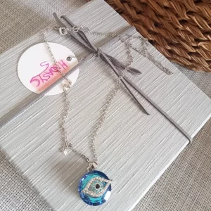 Collar de ojo Turco cristal de Murano