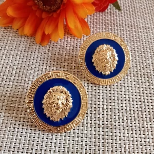 Pendientes de lujo Azul
