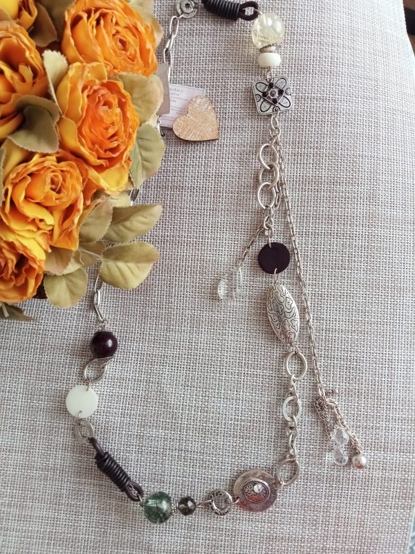 Collar cadena y abalorios de lujo - Imagen 4
