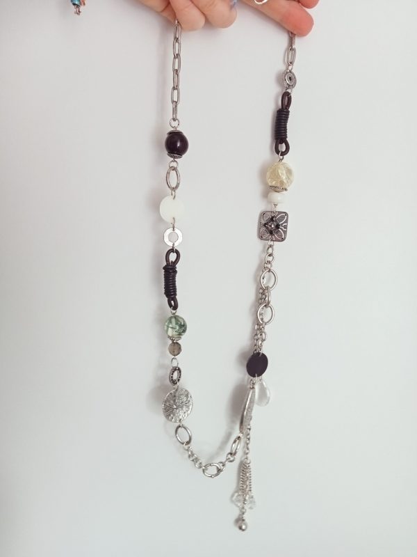 Collar cadena y abalorios de lujo - Imagen 6