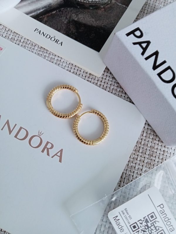 Aros dorados Pandora - Imagen 5