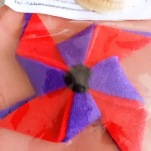 Broche fieltro molinillo
