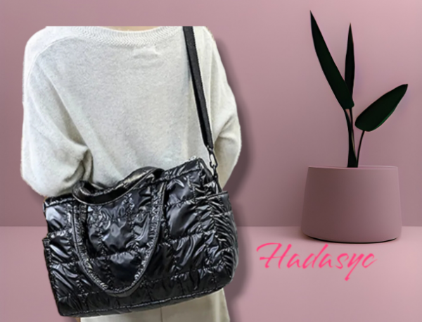 Bolso acolchado grande