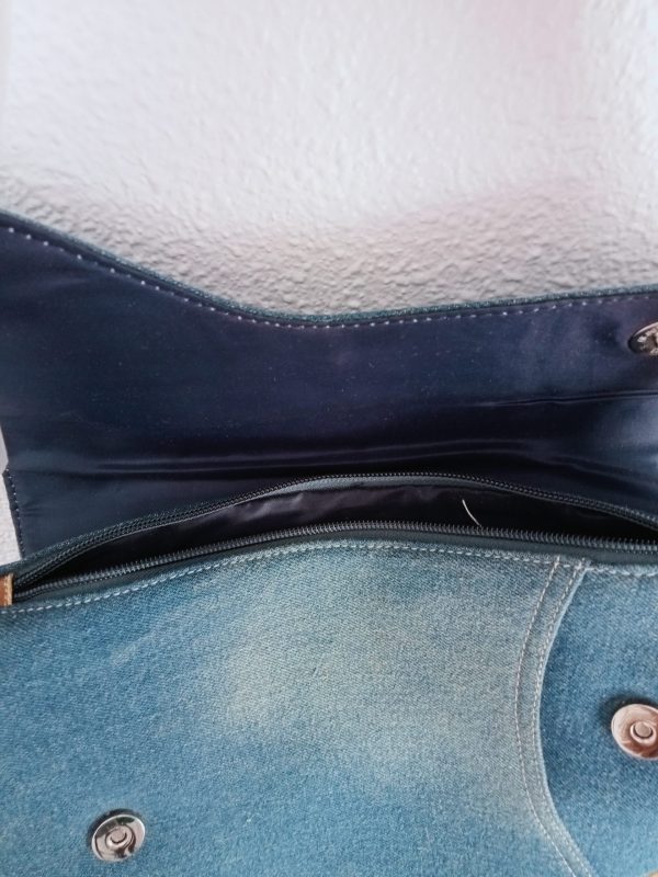 Bolso hombro tela Vaquera - Imagen 4