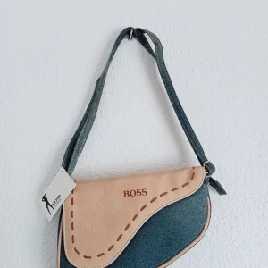 Bolso Tela vaquera cruzado.