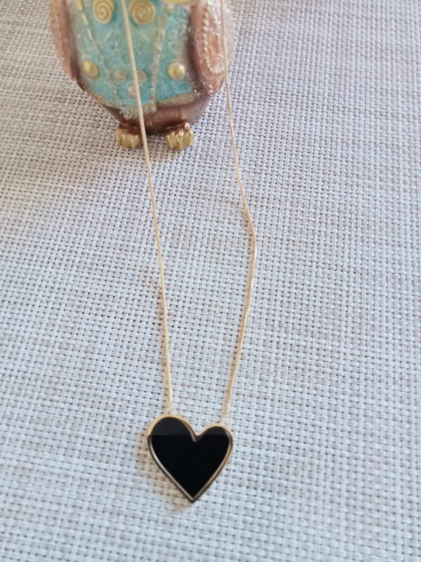Collar LOVE en Negro - Imagen 3