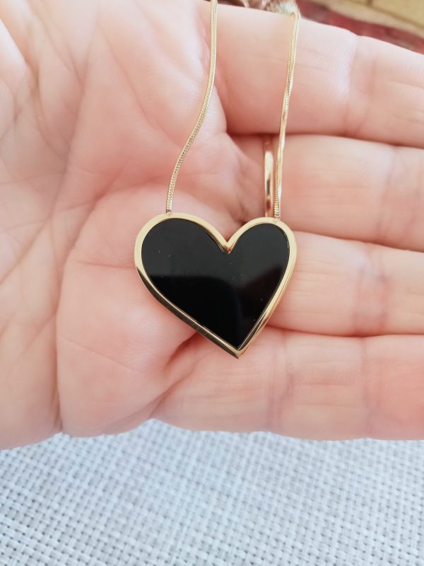 Collar LOVE en Negro - Imagen 4