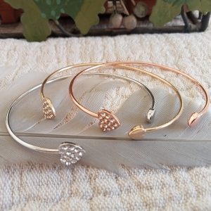 Pulseras bicolor tres unidades