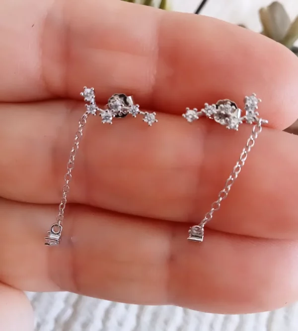 Pendientes estrella osa mayor - Imagen 3
