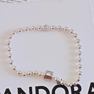 Pulsera de cuentas Pandora en plata