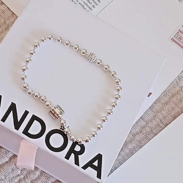 Pulsera de cuentas Pandora en plata - Imagen 3