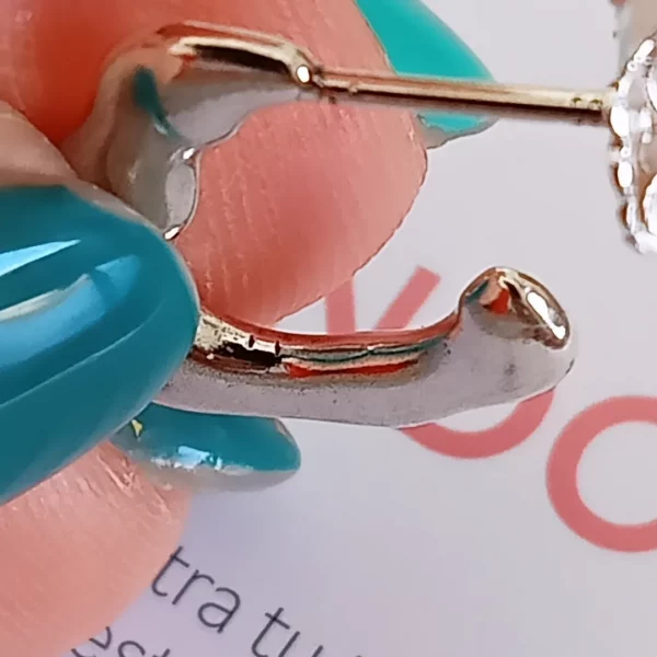 Pendientes de Aros con forma de V Pandora - Imagen 4