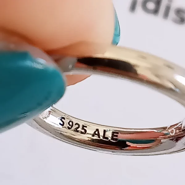 Aros plata Pandora pequeños. - Imagen 3