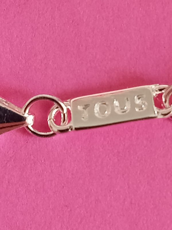 Collar cadena de T@us en plata - Imagen 6