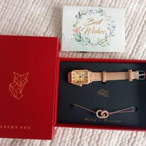 Estuche reloj y pulsera