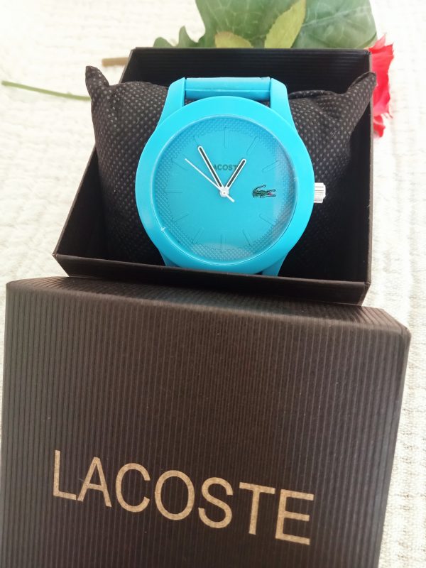 Reloj Azul cocodrilo