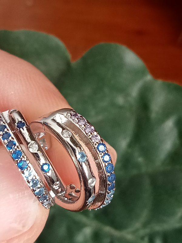 Aritos pequeños en plata - Imagen 4
