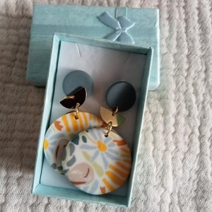 Pendientes originales con margarita