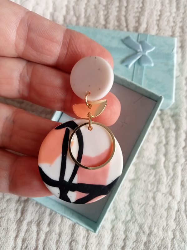 Pendientes originales circulares - Imagen 2