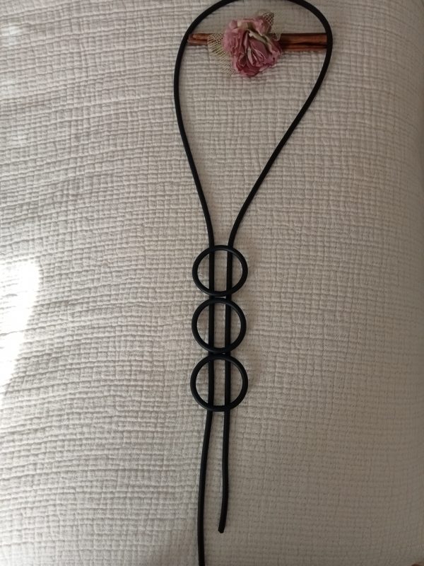 Collar largo  Negro - Imagen 4