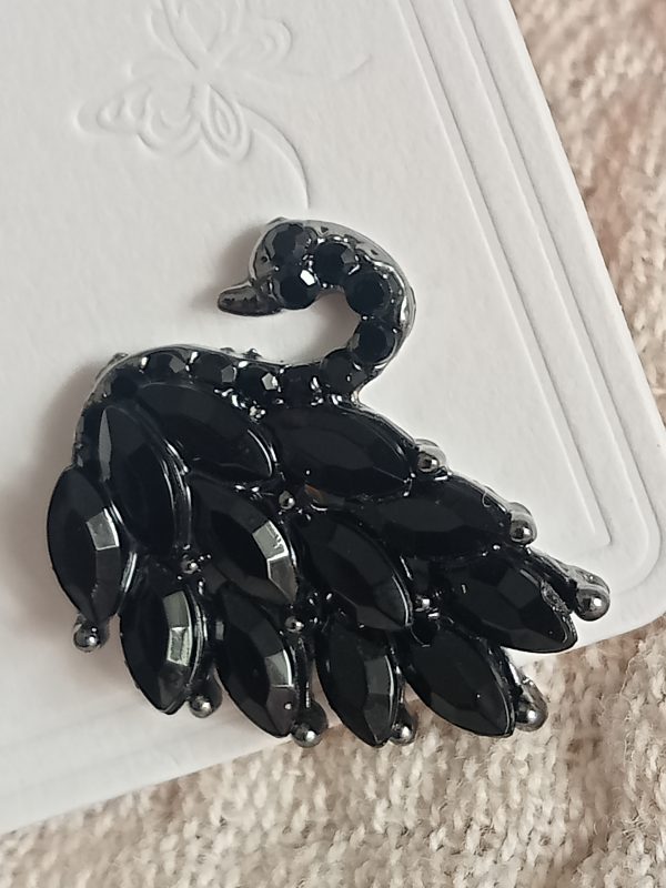 Pendientes Cisne negro - Imagen 4