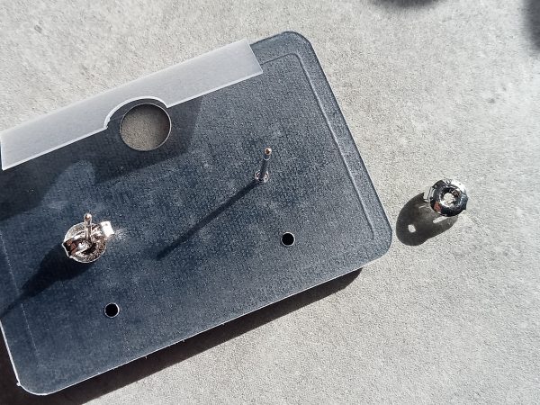 Pendientes de plata Margaritas - Imagen 2