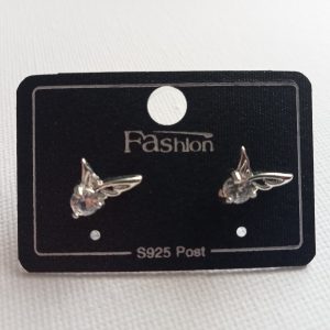 Pendientes pegados Alas