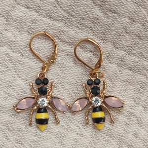 Pendientes Abeja aros