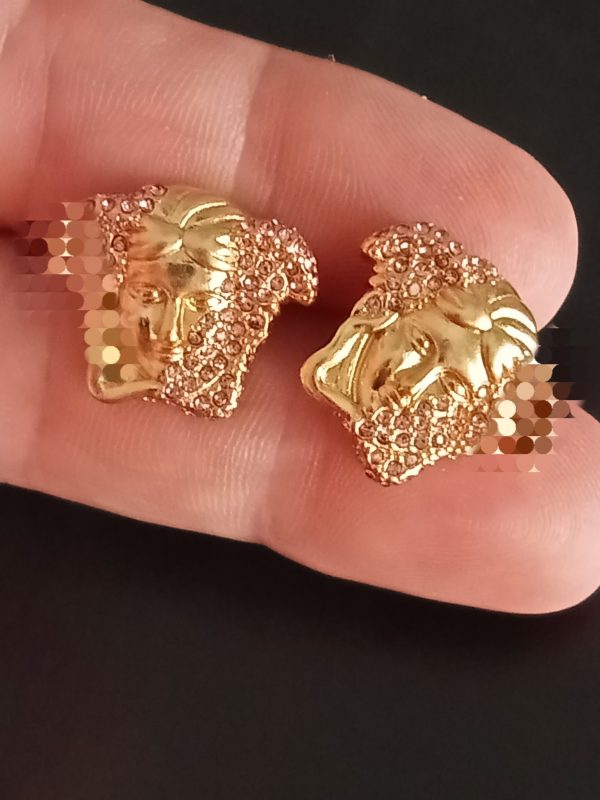 Pendientes cabeza Medusa - Imagen 3
