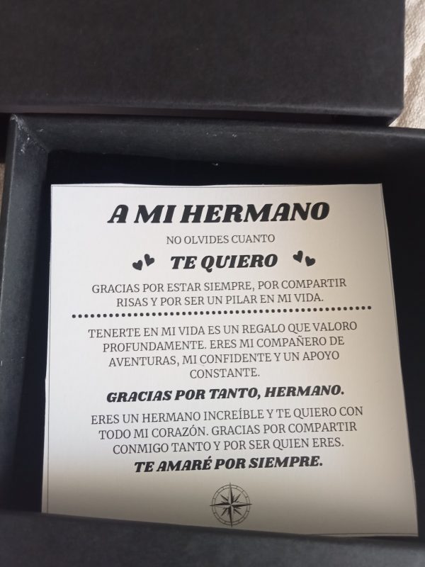 Pulsera de hombre de nudo marinero - Imagen 4