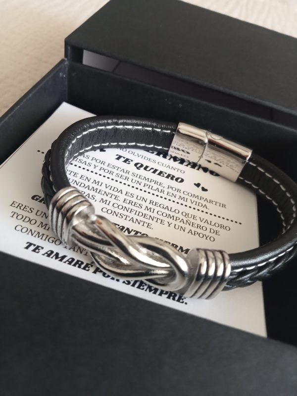 Pulsera de hombre de nudo marinero