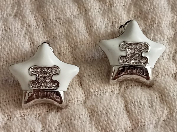 Pendientes botón estrella Celine