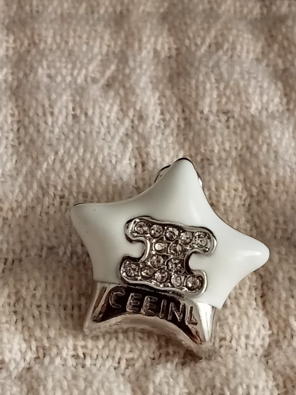 Pendientes botón estrella Celine - Imagen 4
