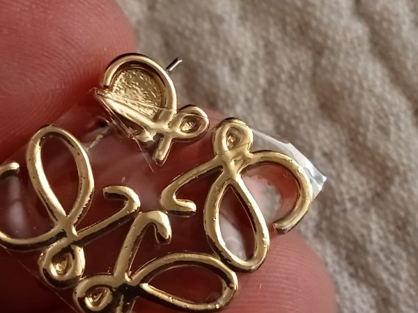 Pendientes Anagrama de lujo L - Imagen 6