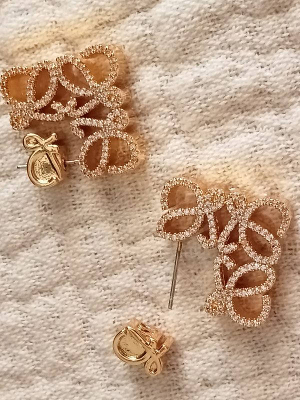Pendientes Anagrama de lujo L - Imagen 4