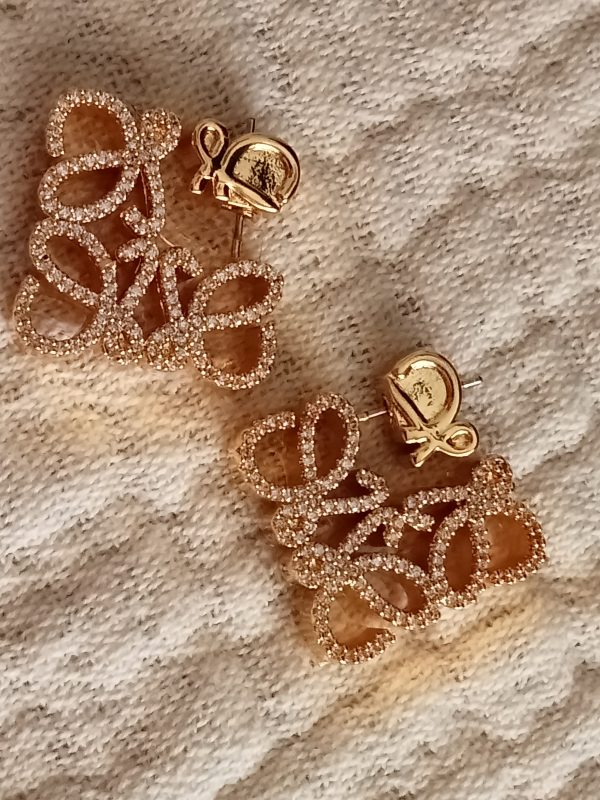 Pendientes Anagrama de lujo L - Imagen 3