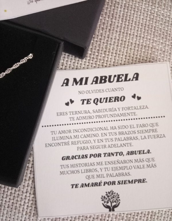 Cadena plata conejito - Imagen 8