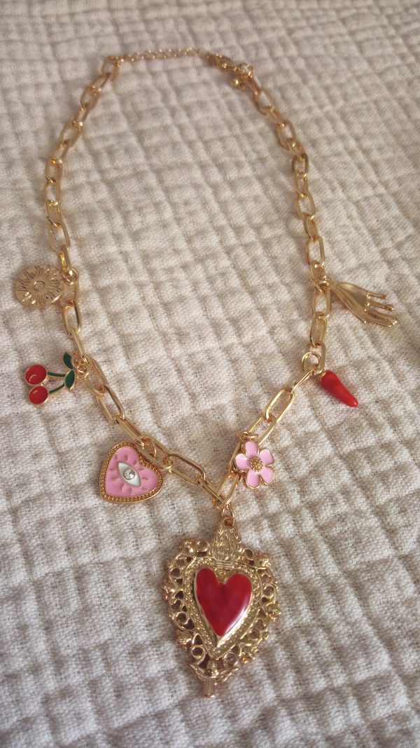Conjunto collar y pendientes Místico - Imagen 7