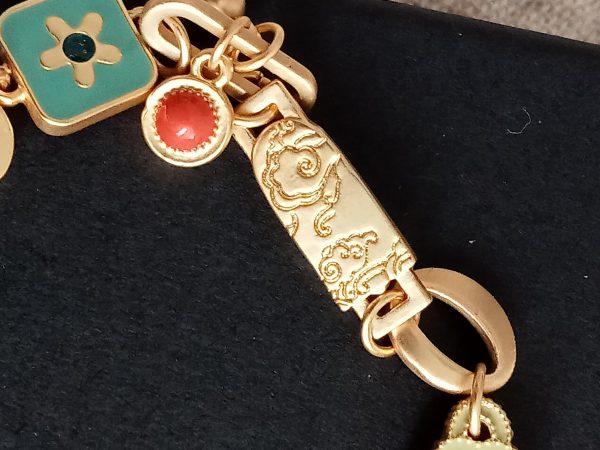 Pulsera étnica con charms - Imagen 3
