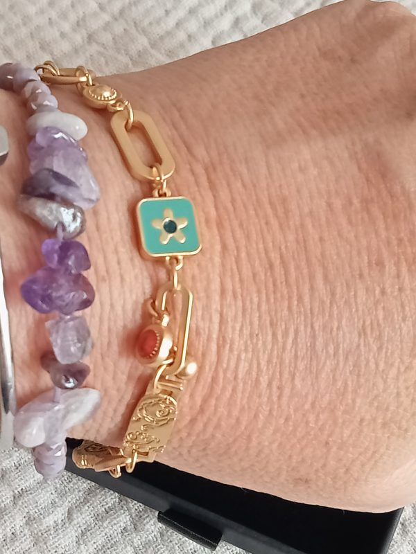 Pulsera étnica con charms - Imagen 5
